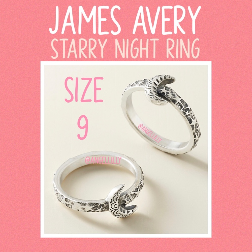 James Avery “✨🌚🌜Starry Night🌛🌚✨” Ring